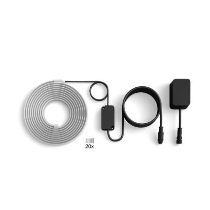 Philips - LED RGBW dimmbarer Außen-LED-Streifen Hue FLUX 5m LED/30W/230V 2200-6500K IP67 + Bewegungsmelder