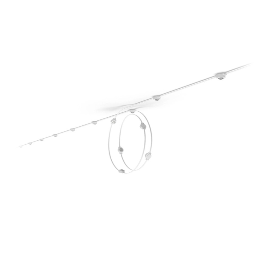 Philips - LED RGBW erweiterbare dimmbare Außen-Lichterkette Hue FESTAVIA 16xLED 9m 1000-20000K IP65