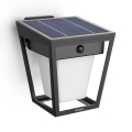 Philips - LED Solar-Wandleuchte mit Bewegungs- und Dämmerungssensor NISSA LED/1,8W/3,7V 2600 mAh 3000K IP44