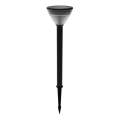 Philips - LED-Solarlampe KYNA mit Sensor, 3,8 W / 3,7 V, 800 mAh, 2700 K, IP44, schwarz
