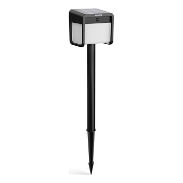 Philips - LED Solarleuchte mit Bewegungs- und Dämmerungssensor EZRA LED/1,8W/3,7V 2600 mAh 3000K IP44