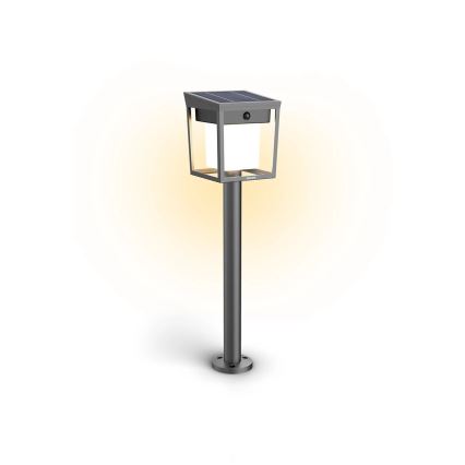 Philips - LED-Solarleuchte mit Sensor BLAISE LED/1,5W/3,7V 3000K IP44