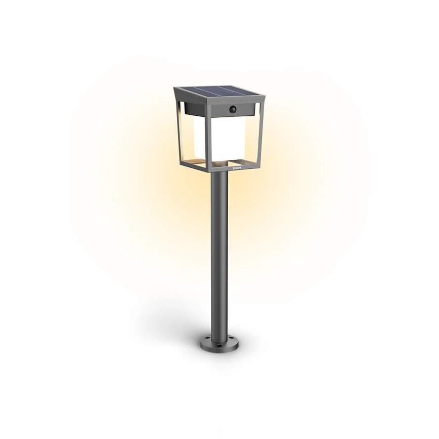 Philips - LED-Solarleuchte mit Sensor BLAISE LED/1,5W/3,7V 3000K IP44