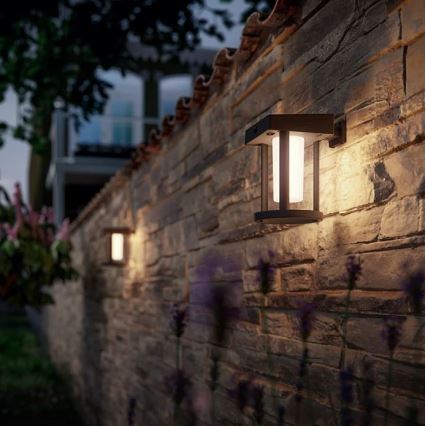 Philips - LED-Solarwandleuchte mit Sensor CAMILL LED/1,4W/3,7V IP44