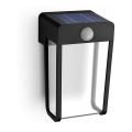 Philips - LED-Solarwandleuchte mit Sensor SHROUD LED/2,3W/3,7V IP44