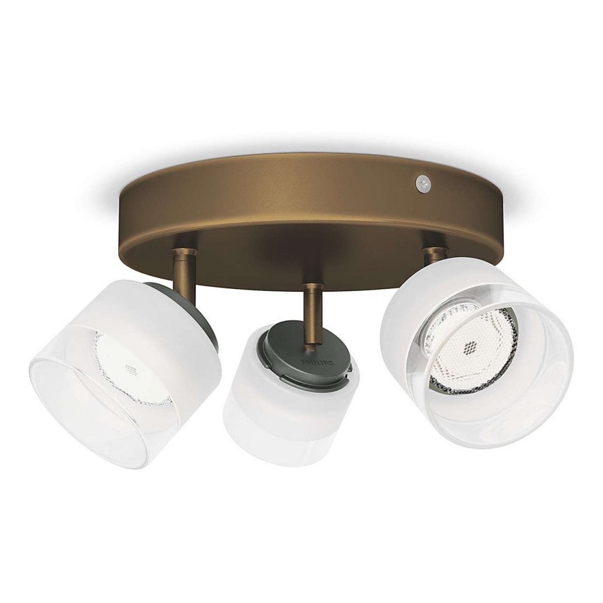 Philips - LED-Spotleuchte 3xLED/4W/230V