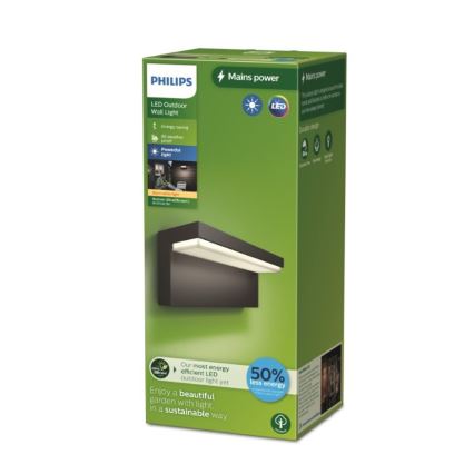 Philips - LED-Wandleuchte für den Außenbereich BUSTAN LED/3,8W/230V 2700K IP44