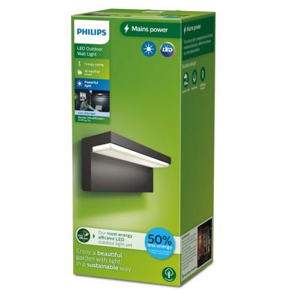 Philips - LED-Wandleuchte für den Außenbereich BUSTAN LED/3,8W/230V 4000K IP44