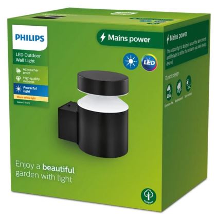 Philips - LED-Wandleuchte für den Außenbereich LAVEN LED/6W/230V 2700K IP44