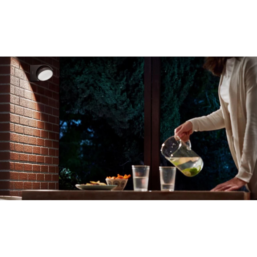 Philips - LED-Wandleuchte für den Außenbereich LED/7W/230V 4000K IP44