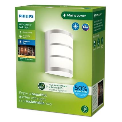 Philips - LED-Wandleuchte für den Außenbereich PYTHON LED/3,8W/230V IP44