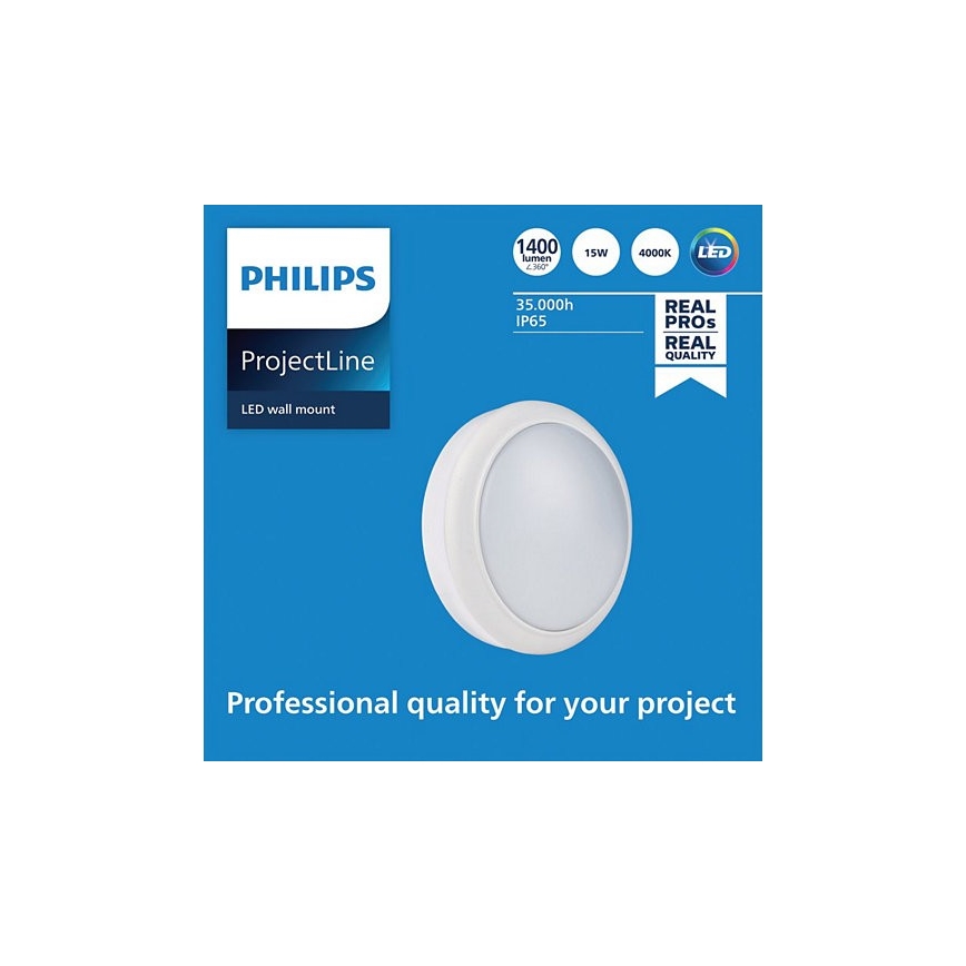 Philips – LED-Wandleuchte PROJECTLINE LED/15W/230V IP65