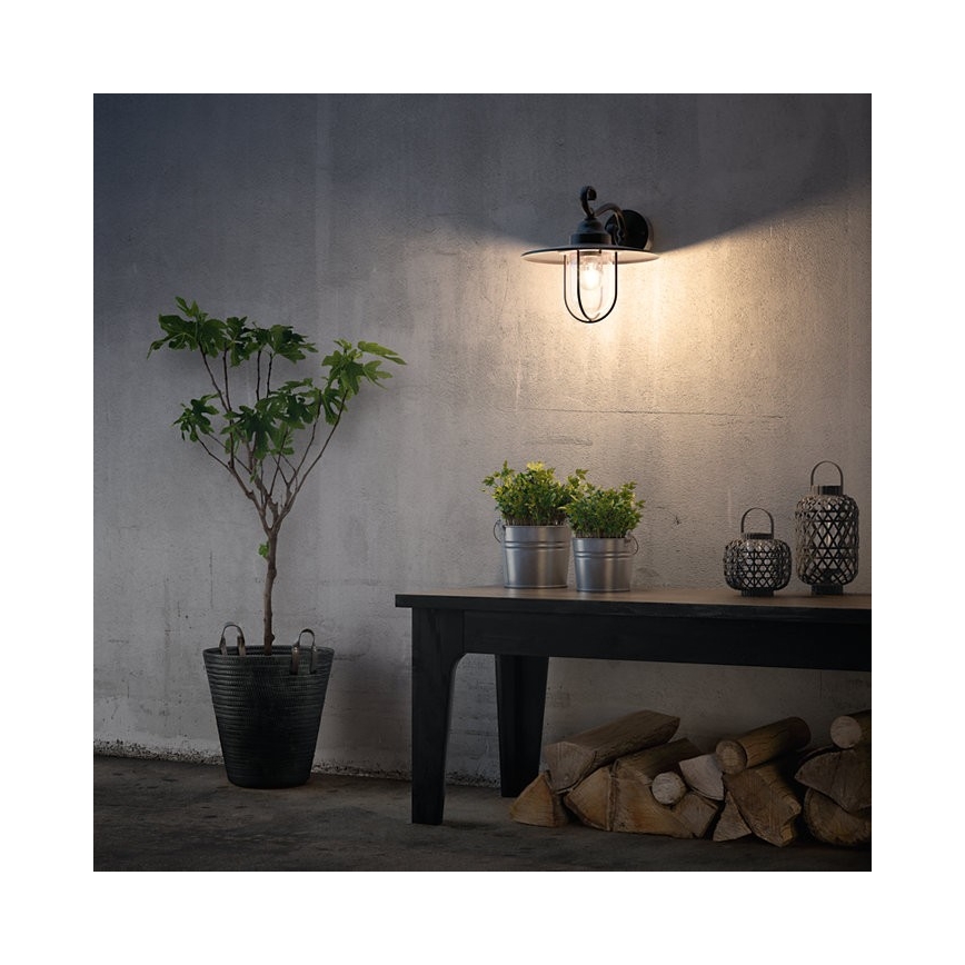 Philips Massive - Außenwandbeleuchtung 1xE27/60W/230V IP44
