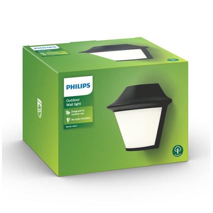 Philips Massive  - Außenwandbeleuchtung 1xE27/42W/230V IP44