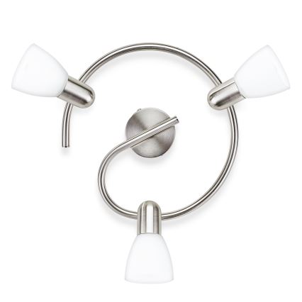 Philips 50233/17/E7 - Spotlight ESSENTIALS BURLAP 3xE14/40W/230V