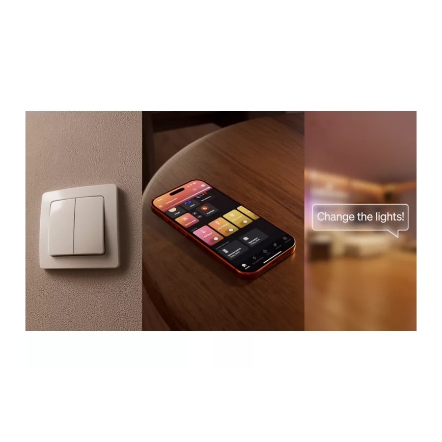 Philips - Modul für den Hue 2‑Tasten-Wandschalter