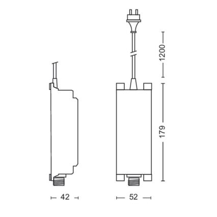 Philips – Netzteil 48W/12/230V IP67