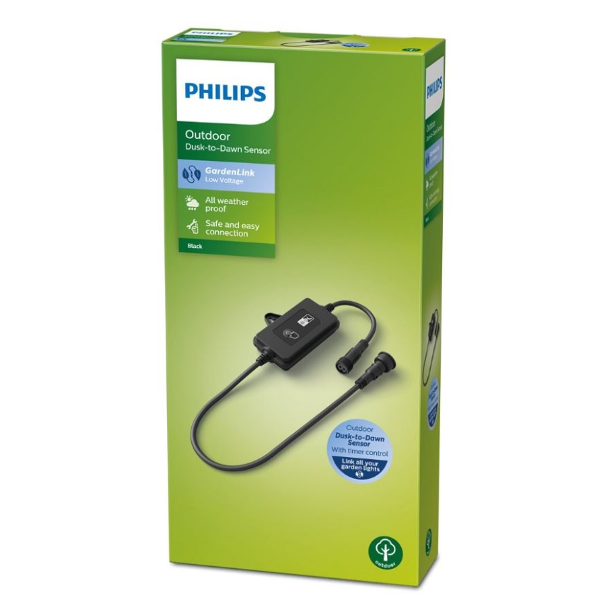 Philips – Outdoor-Dämmerungssensor mit Timer IP44