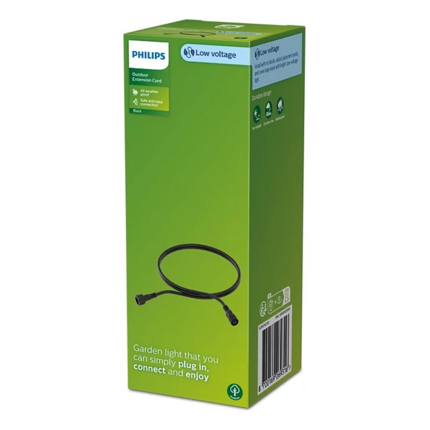 Philips - Outdoor-Verlängerungskabel 2m IP67
