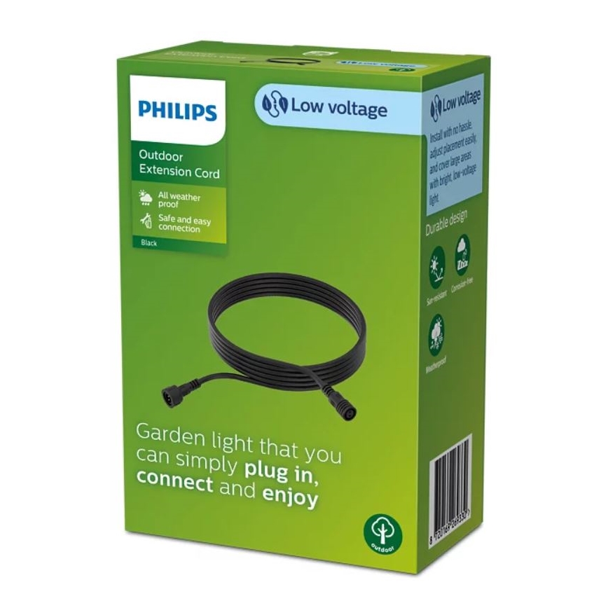 Philips - Outdoor-Verlängerungskabel 5m IP67