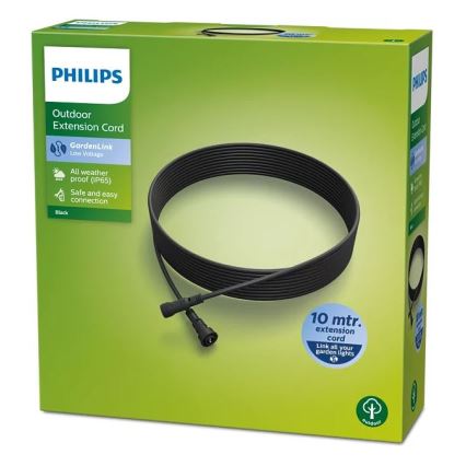 Philips – Outdoor-Verlängerungskabel 10m IP65