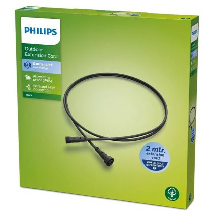 Philips – Outdoor-Verlängerungskabel 2m IP65