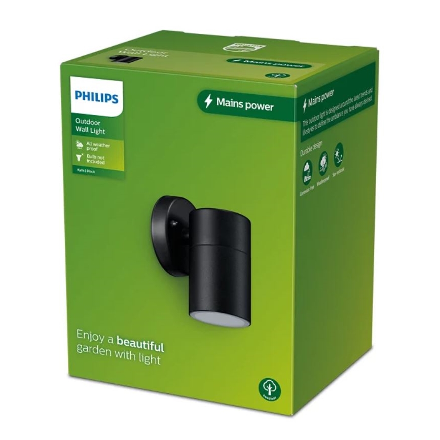 Philips - Outdoor-Wandleuchte KYLIS 1xGU10/25W/230V IP44