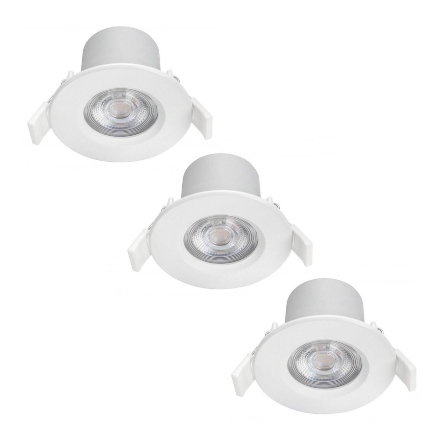 Philips - PACK 3x LED Dimmbare Badezimmerleuchten LED/5W/230V 2700K IP65