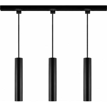 Philips - Pendelleuchte mit Kabel im EASYLINK-Schienensystem, 3x GU10/7W/230V, 157 cm, schwarz