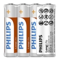 Philips R03L4F/10 - 4 Stück Zinkchlorid-Batterien AAA LONGLIFE 1,5V 450mAh