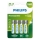 Philips R6B4B260/10 - 4 Stk. Akku AA NiMH/1,2V/2600 mAh