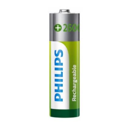Philips R6B4B260/10 - 4 Stk. wiederaufladbare Batterie AA MULTILIFE NiMH/1,2V/2600 mAh