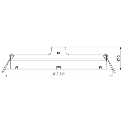 Philips - SET 2x LED-Einbauleuchte MESON LED/23,5W/230V 4000K