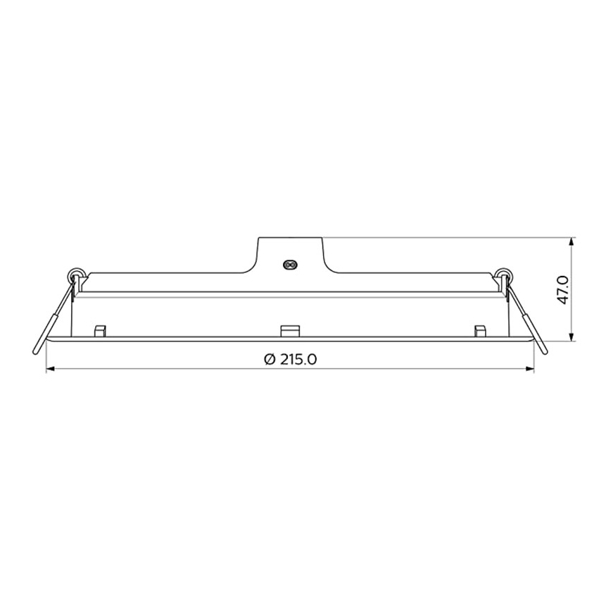 Philips - SET 2x LED-Einbauleuchte MESON LED/23,5W/230V 4000K