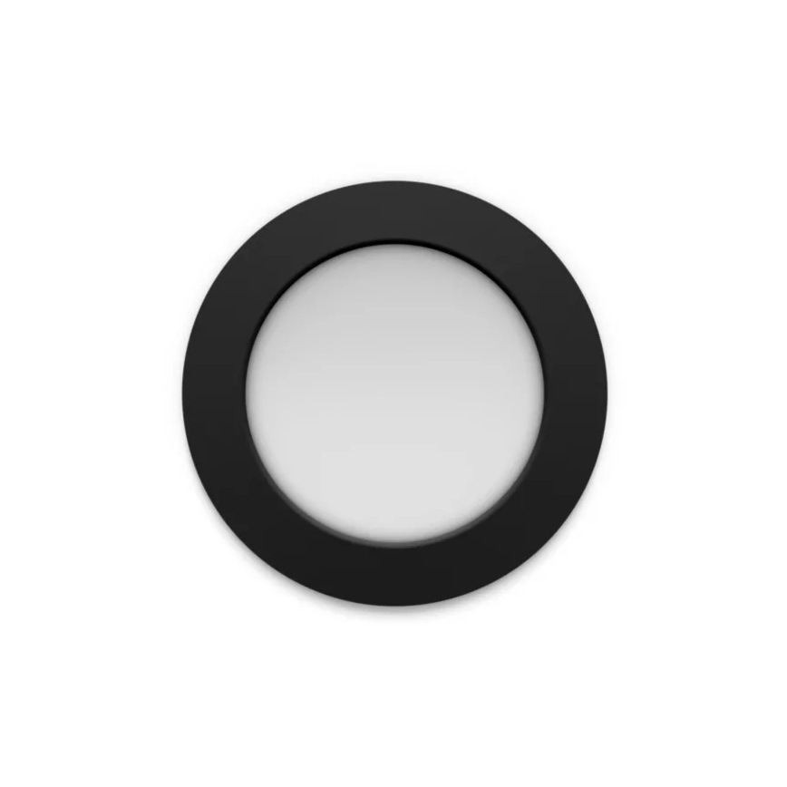 Philips - Set 2x LED RGBW dimmbare Badezimmer-Einbauleuchte Hue SLIM LED/12W/230V 2000-6500K schwarz IP44