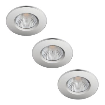 Philips - SET 3x Dimmbare LED-Badezimmerleuchte DIVE 1xLED/5,5W/230V IP65
