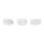 Philips - SET 3x Dimmbare LED-Einbauleuchte LED/4,5W/230V