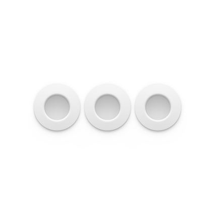 Philips - SET 3x Dimmbare LED-RGBW-Einbauleuchte für Badezimmer Hue SLIM LED/8,3W/230V IP44 2000-6500K