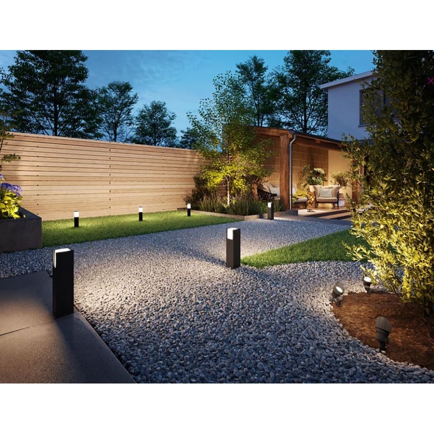 Philips – SET 3x LED-Außenleuchte GARDENLINK LED/24W/230V 2700K IP44