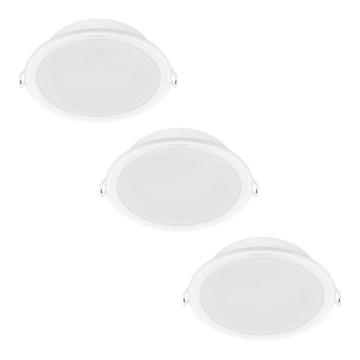 Philips - SET 3x LED-Einbauleuchte LED/5,5W/230V