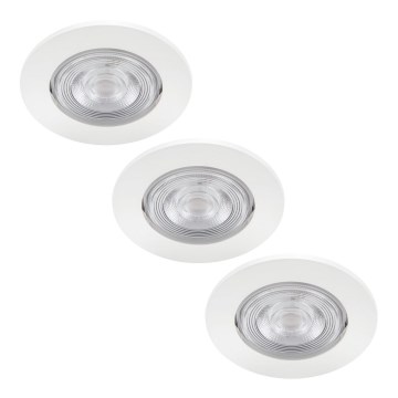 Philips - SET 3x LED-Einbauleuchte TARAGON LED/4,5W/230V 2700K