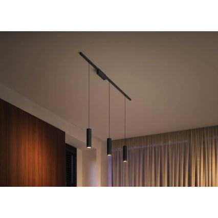 Philips - 3er-Set dimmbare LED RGBW-Pendelleuchten mit Kabelaufhängung für das Hue-Schienensystem PERIFO LED/15,6W/230V 2000-6500K
