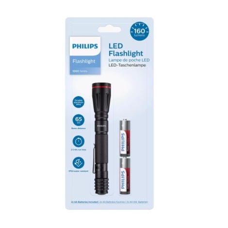 Philips SFL1001P/10 - LED-Taschenlampe LED/2xAA