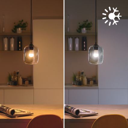 LED RGB-dimmbares Leuchtmittel Philips SMART P45 E14/4,9W/230V 2200-6500K CRI 90