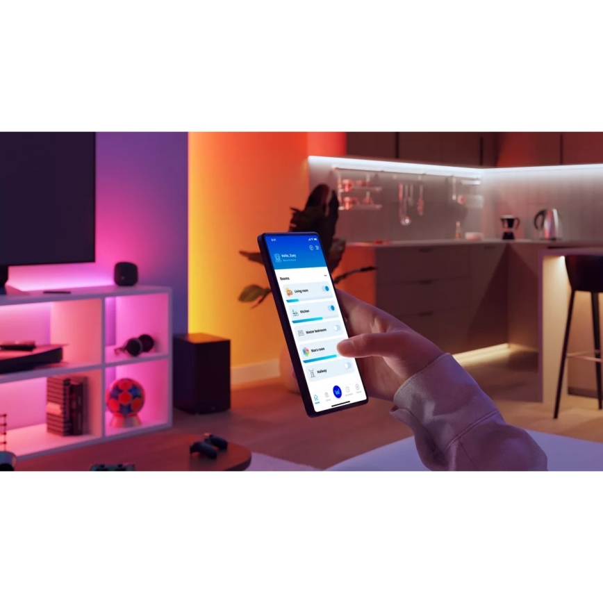 Philips - SMART WIZMOTE Fernbedienung 2xAAA Wi-Fi