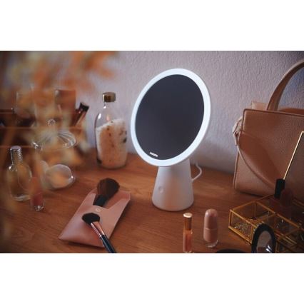 Philips - Dimmbarer Kosmetikspiegel mit LED-Beleuchtung MIRROR LED/4,5W/5V