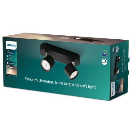 Philips - LED dimmbare Einbauleuchte 2xLED/4,5W/230V