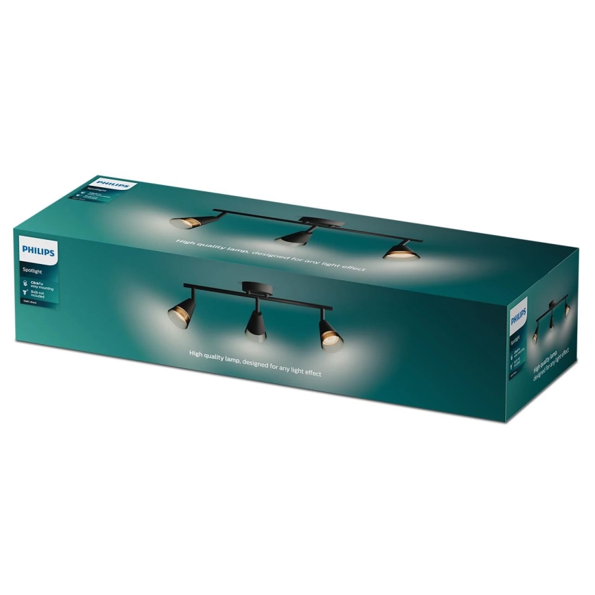 Philips - Strahler CLEFT 3xGU10/5W/230V