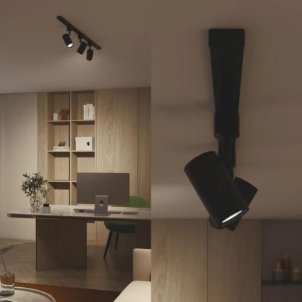 Philips - Strahler im EASYLINK-Schienensystem 3xGU10/7W/230V 1m schwarz