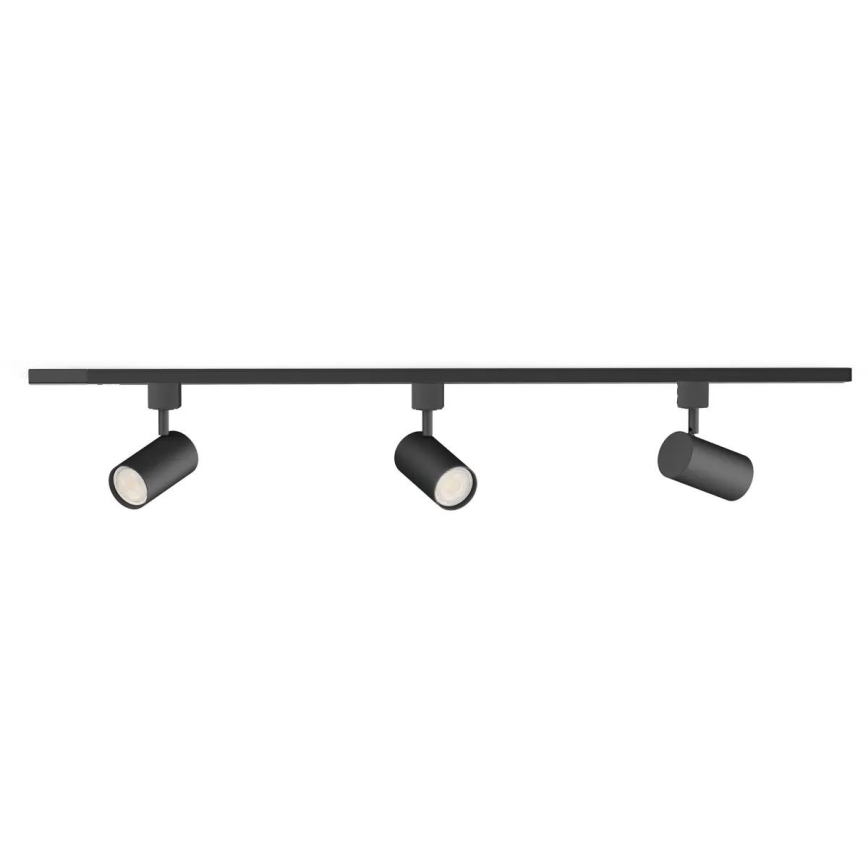 Philips - Strahler im EASYLINK-Schienensystem 3xGU10/7W/230V 1m schwarz